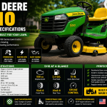 John Deere S110 Specs, Oil Capacity, Weight & Horsepower John Deere S110 Specs