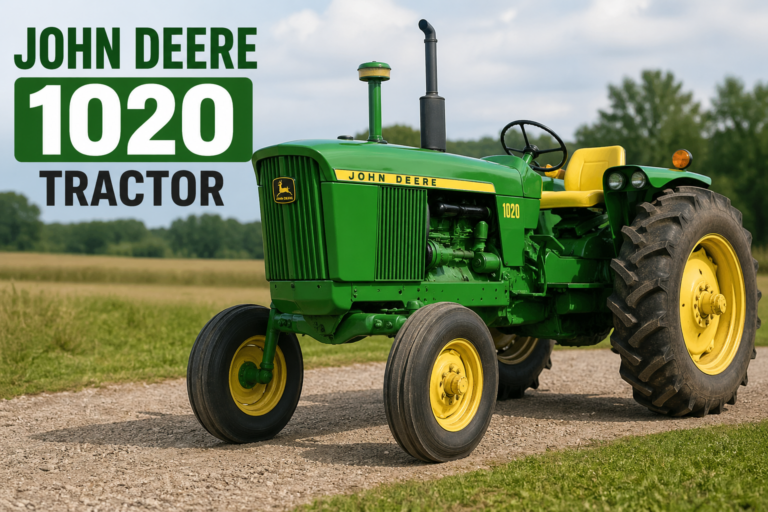 John Deere 1020 tractor