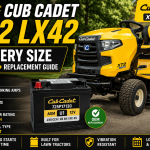 Cub Cadet XT2 LX42 Battery Size