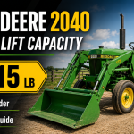 John Deere 2040 Loader Lift Capacity