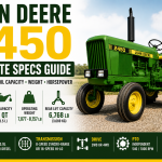 John Deere 2450 Specs, Oil Capacity, Weight & Horsepower John Deere 2450 specs