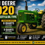 John Deere 3020 Oil Capacity