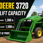 John Deere 3720 Loader Lift Capacity
