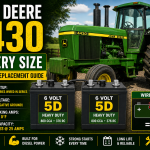 John Deere 4430 Battery Size