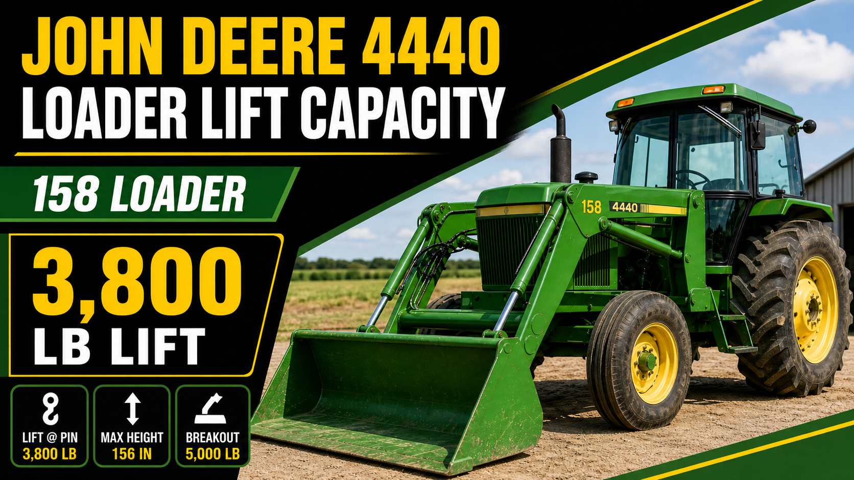 John Deere 4440 Loader Lift Capacity