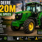 John Deere 6120M Specs, Oil Capacity, Weight & Horsepower John Deere 6120M Specs