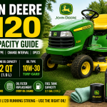John Deere L120 Oil Capacity
