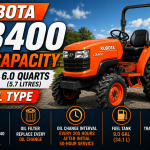 Kubota L3400 Oil Capacity